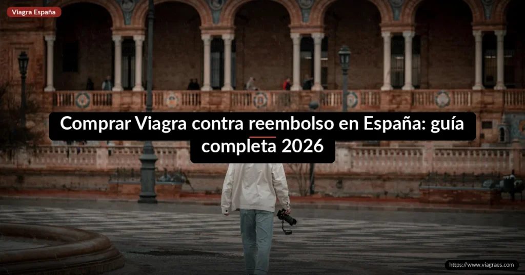 Comprar Viagra contra reembolso en España: guía completa 2026