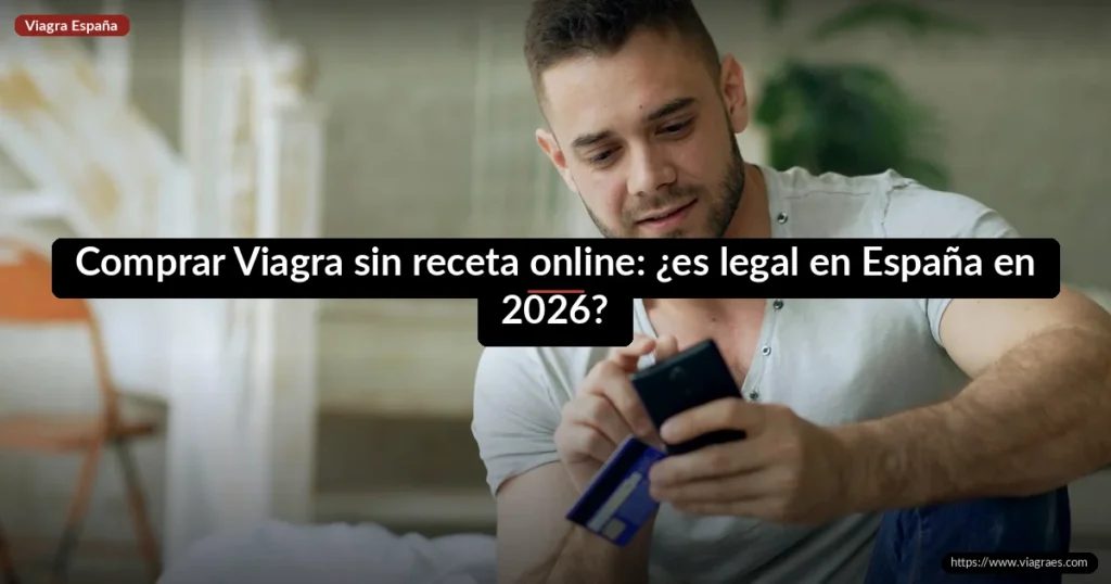 Comprar Viagra sin receta online: ¿es legal en España en 2026?