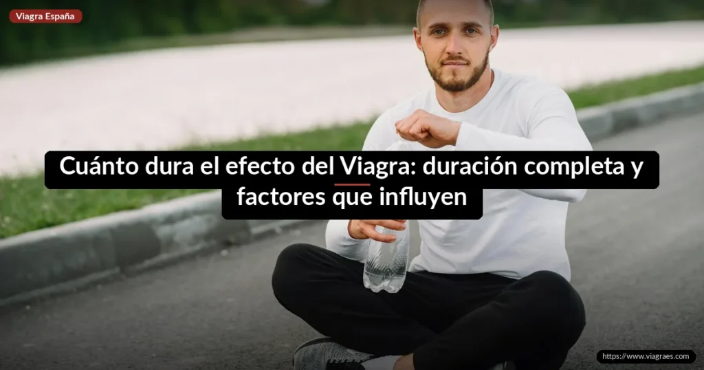 Cuánto dura el efecto del Viagra: duración completa y factores que influyen