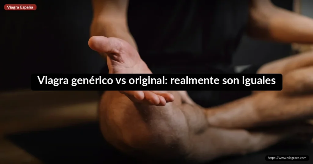 Viagra genérico vs original: realmente son iguales