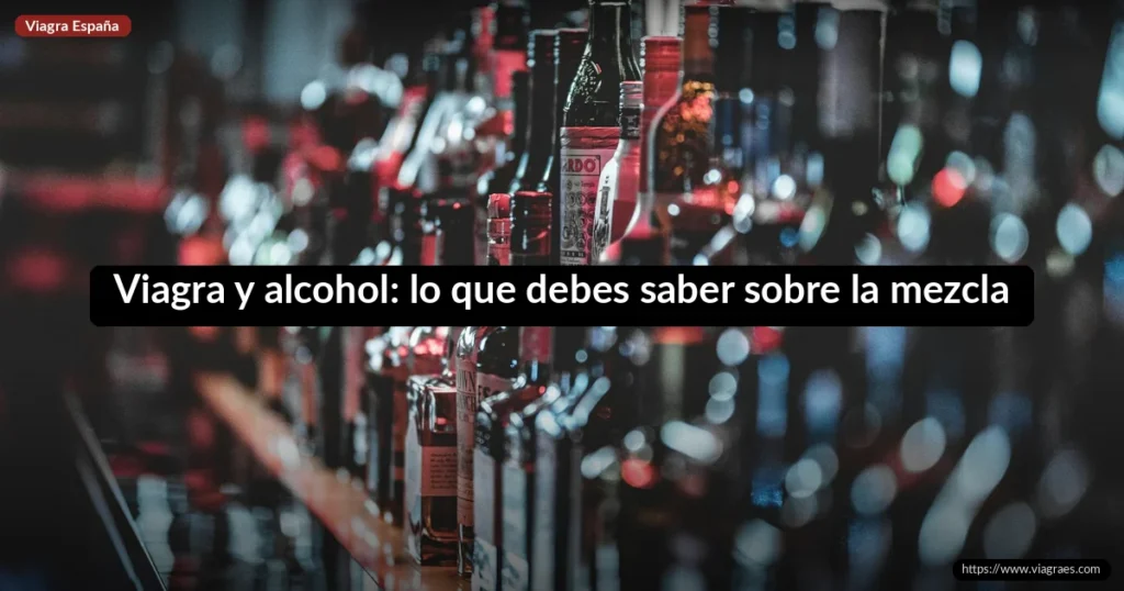 Viagra y alcohol: lo que debes saber sobre la mezcla