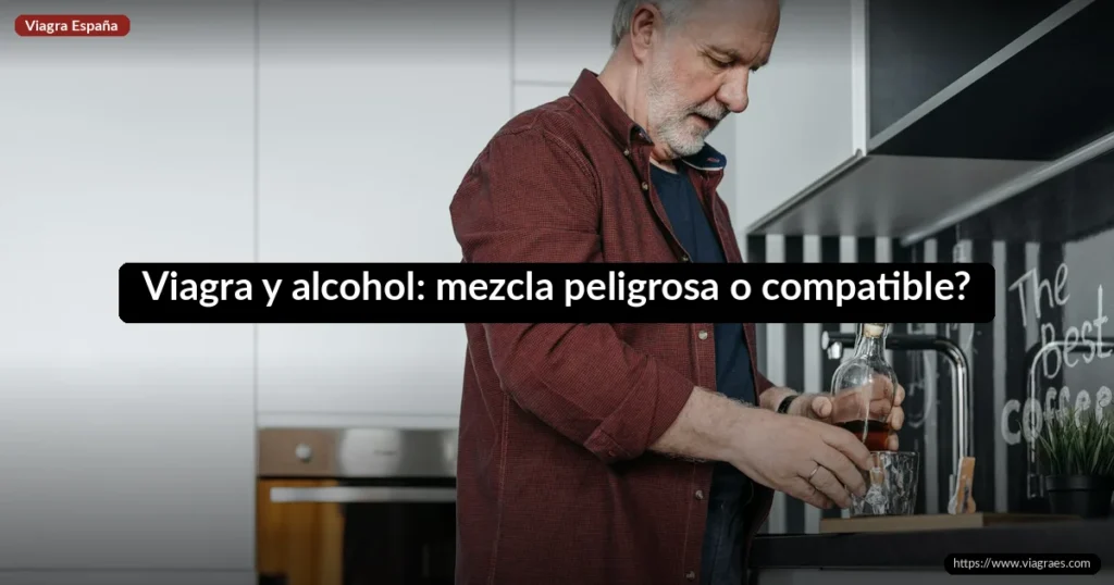 Viagra y alcohol: ¿mezcla peligrosa o compatible? Guía completa 1 Viagra y alcohol: mezcla peligrosa o compatible?