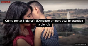 Cómo tomar Sildenafil 50 mg por primera vez: lo que dice la ciencia