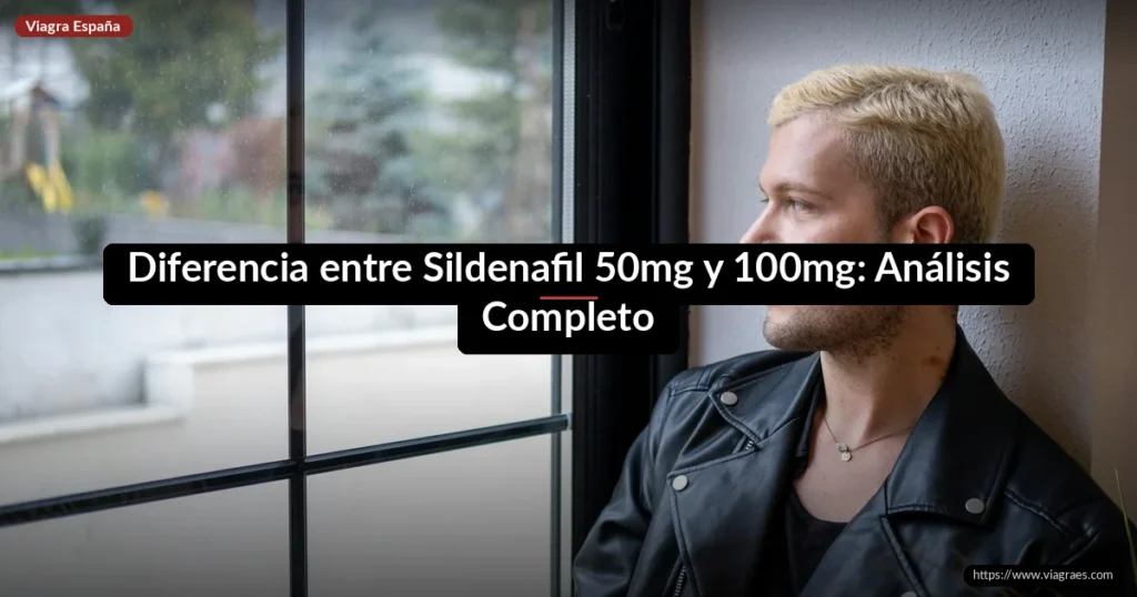 Diferencia entre Sildenafil 50mg y 100mg: Análisis Completo