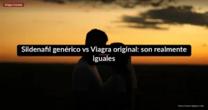 Sildenafil genérico vs Viagra original: son realmente iguales