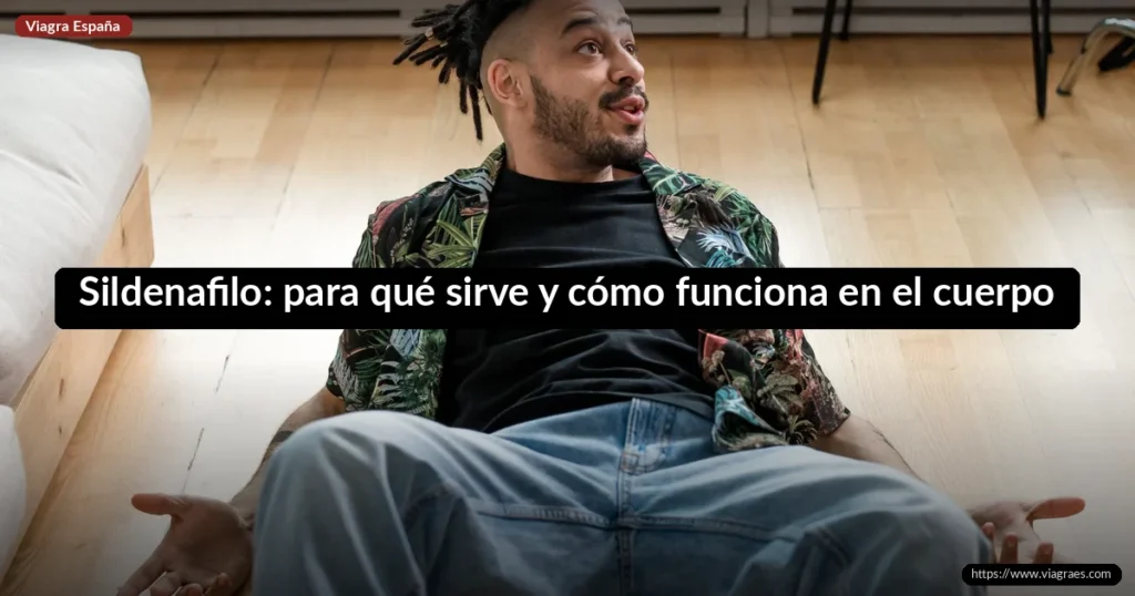 Sildenafilo: para qué sirve y cómo funciona en el cuerpo