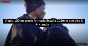 Viagra 100mg precio farmacia España 2026: lo que dice la ciencia