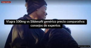 Viagra 100mg vs Sildenafil genérico precio comparativa: consejos de expertos