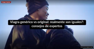 Viagra genérico vs original: realmente son iguales?: consejos de expertos