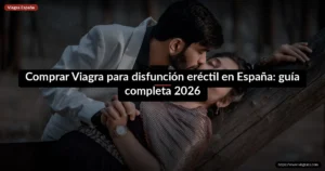 Comprar Viagra para disfunción eréctil en España: guía completa 2026