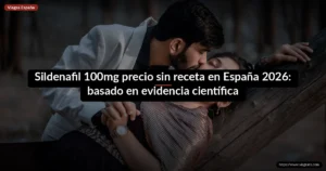 Sildenafil 100mg precio sin receta en España 2026: basado en evidencia científica